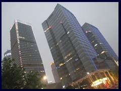 Futian District by night.